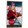 Image 1 : 1940 Coca-cola cardboard litho poster