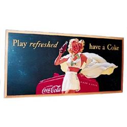 1948 Coca-cola litho poster