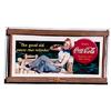 Image 1 : 1940 Coca-cola cardboard pstr Kay frame