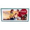 Image 1 : 1942 Coca-cola cardboard litho poster