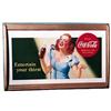 Image 1 : 1940Coca-cola crdbrd.poster Kay frame