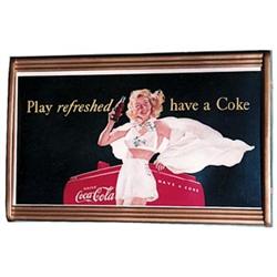 1948 Coca-cola crdbrd.poster Kay frame