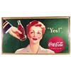 Image 1 : 1944 Coca-cola cardboard poster litho