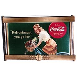 1944 Coca-cola crdbrd.poster Kay frame