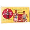 Image 1 : 1952 Coca-cola cardboard litho poster