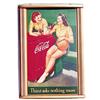 Image 1 : 1940’sCoca-cola crdbrd.poster Kay frame