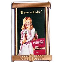 1940’sCoke crdbrd.poster Kay frame