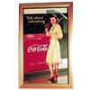Image 1 : 1942 Coca-cola cardboard poster