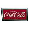 Image 1 : 1918 Coca-cola cardboard trolley sign