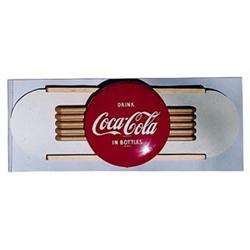1950’s Coca-cola tin btn.masonite sign