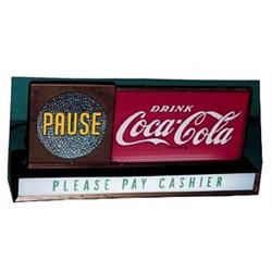 1950’s Coca-cola Pause cntrtopLt.up sig