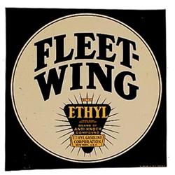 30-40’s Fleet-wing Ethyl tin flange sig