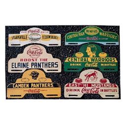 Coca-cola asst. mtl.plate frame signs