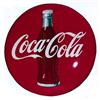Image 1 : 1950’s mint Coca-cola 2’porc.buttonsign