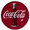 Image 1 : 1950’s Coca-cola 2’ porc.button sign