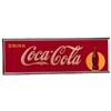 Image 1 : Embossed Coca-cola 1940 tin sign