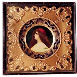 1910 Coca-cola Vienna art plate