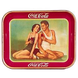 1934 Coca-cola serving tray