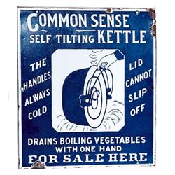 1920’s-30’s Kettle porcelain sign