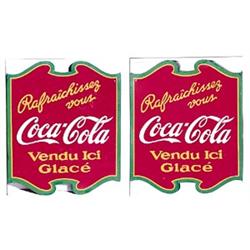 1930’sCoca-cola Can. porc.flange sign