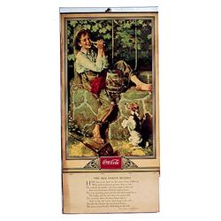 Complete 1932 Coca-cola litho calendar