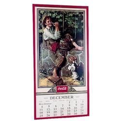 1932 Coca-cola paper calendar