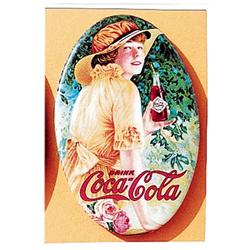 1916 Coca-cola celluloid pocket mirror