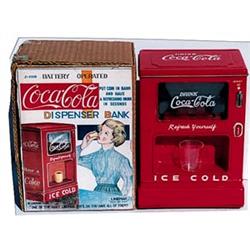 Linmar Coca-cola 1950’s toy bank box