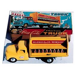 1940’s-50’s Coca-cola tin toy truck