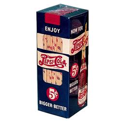 30-40’s Pepsi-cola box of straws