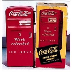 50’s Coca-cola plstc.vend.mach.bankbox
