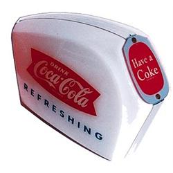 60’s Coca-cola plstc. metal light up si