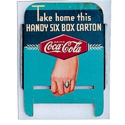 36 Coca-cola die-cut crdbrd carton disp