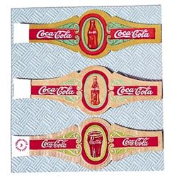 30’s Coca-cola cigar bands paper cutout