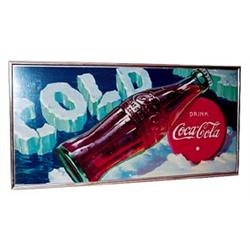 1938 Coca-cola crdbrd litho poster