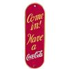 Image 1 : 40’s Can. Coca-cola porc. door push