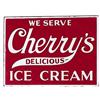 Image 1 : 30’sCherry’s Ice Cream porc.flange sign
