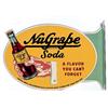 Image 1 : 40’sNuGrape soda tin diecut flange sign
