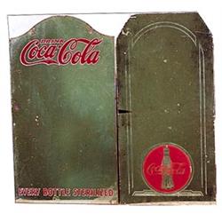 2 Coca-cola 1930’s mirror signs