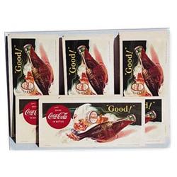 49 1953 Coca-cola ink blotters