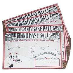 30-40’s Diamd Brand baseball scrcards