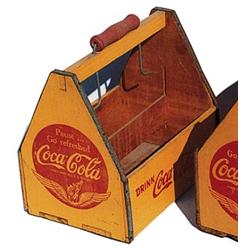 1941 Coca-cola wooden carrier