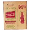 Image 1 : Coca-cola crdbrd 1920’s 6 pack carrier