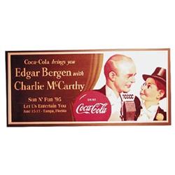 Coca-cola 1995 Cola club poster