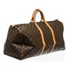 Image 3 : Louis Vuitton Monogram Canvas Leather Keepall 50 cm Duffle Bag Luggage