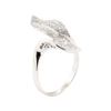 Image 4 : 0.42 ctw Diamond Ring - 18KT White Gold