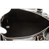 Image 9 : Chanel Black Patent Leather Vintage CC Small Duffel Bag