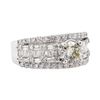 Image 1 : 2.24 ctw Diamond Ring - Platinum