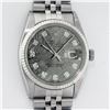 Image 1 : Rolex Mens Stainless Steel Meteorite Diamond 36MM Datejust Wristwatch With Rolex