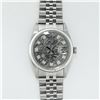 Image 2 : Rolex Mens Stainless Steel Meteorite Diamond 36MM Datejust Wristwatch With Rolex